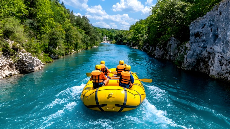 Rafting na rzece Cetina: Czy to sport ekstremalny, czy przygoda dla całej rodziny?